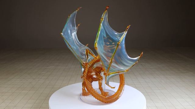 D&D Icons of the Realms, Adult Topaz Dragon, Pre-Painted Miniature, A Quick Review смотреть онлайн