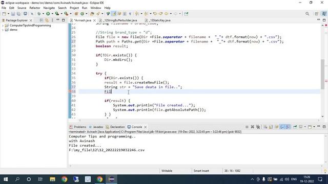 5 Save Data in file and change file extension #file #java #technology #technical смотреть онлайн