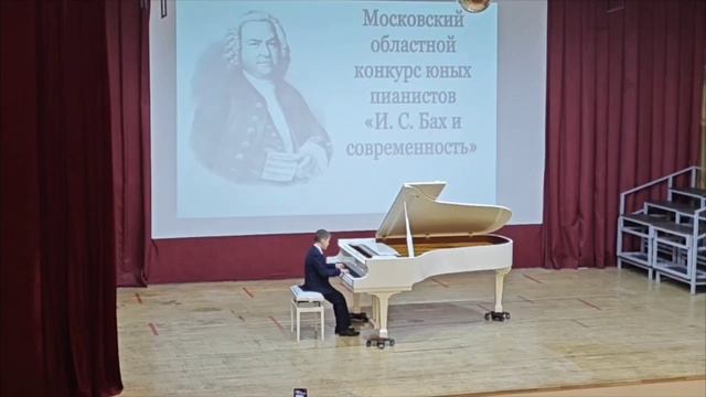 И.С.Бах. 2х голосная инвенция фа минор. N9 смотреть онлайн