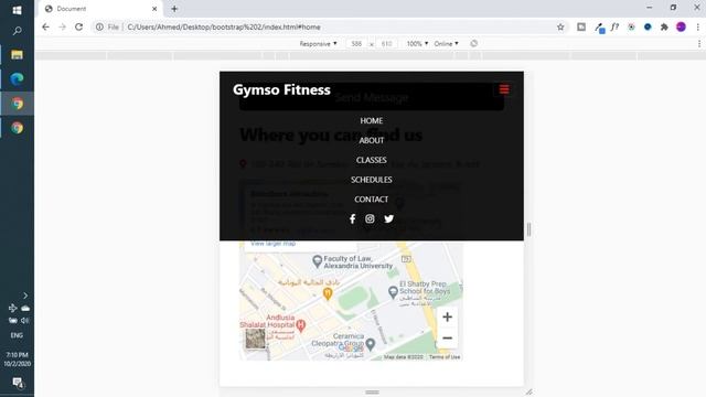 Full Responsive GYM website using Bootstrap with code смотреть онлайн