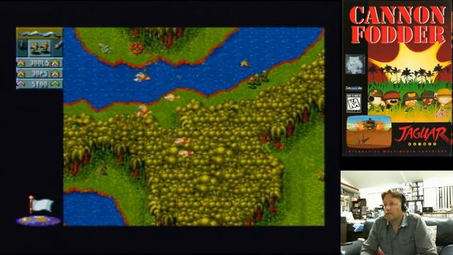 Retro Console Game (Cannon Fodder - Atari Jaguar) Pickup & Play 20th March 2017 смотреть онлайн