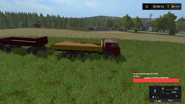 Farming Simulator 17-КАРТА СИНЯВА смотреть онлайн