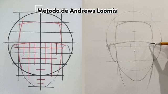 ? PASO A PASO . Como unir el metodo de LOOMIS y REILLY para dibujar mejores RETRATOS . TUTORIAL смотреть онлайн