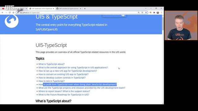 UI5ers live #13: Open UX Tools, UI5 custom controls w/ TypeScript смотреть онлайн