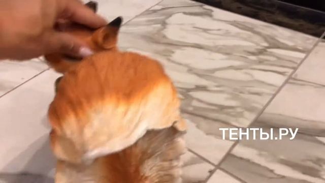 САДОВАЯ ФИГУРА БЕЛКА С ШИШКОЙ L-20СМ, H-28СМ смотреть онлайн