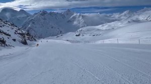 Поляна Азау - Эльбрус. Продолжаем осваивать горные лыжи.