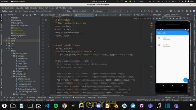 Flutter Firebase Epico HTTPS GET JSON смотреть онлайн