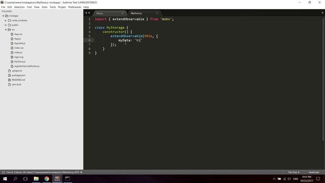 React Tutorial - Using Mobx With React смотреть онлайн