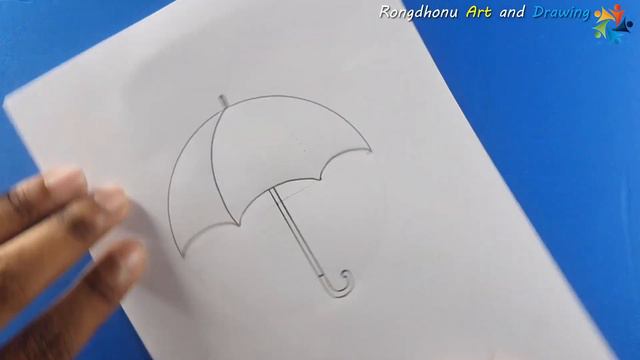 How to Draw an Umbrella | Chata Drawing | Pencil Sketch смотреть онлайн