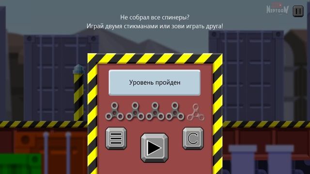 Stickman Fidget Spinner Rush | ИгроВзгляд ✅ БЕГУЩИЙ СТИКМАН! смотреть онлайн