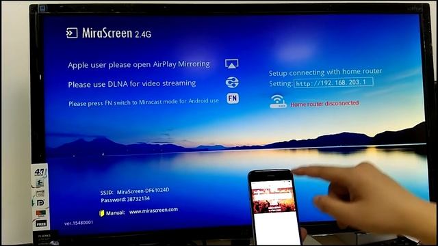 Mirascreen G2 SET UP смотреть онлайн