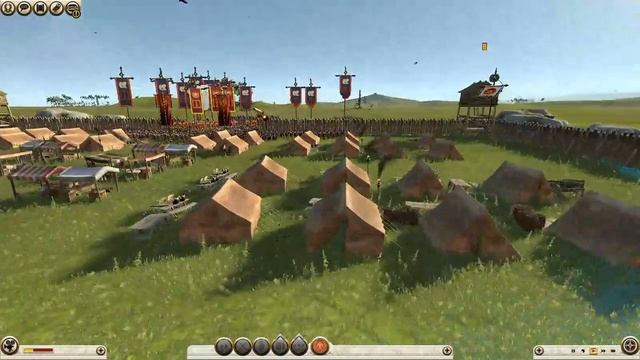 Total War Rome 2 - Roman Fort Defense смотреть онлайн