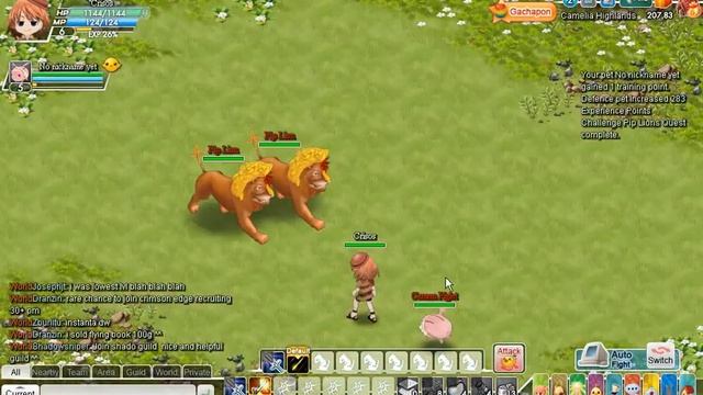 Canaan Online Web MMORPG Starter Island Gameplay смотреть онлайн