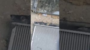 Опель Синтра 3.0 л автомат .замена радиатора от Субару Форестер 2.0 л турбо