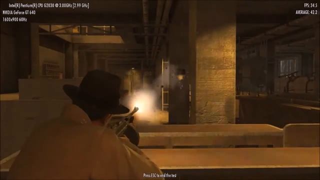 MAFIA 2 on DUAL CORE Pentium G2030 and GT 640 смотреть онлайн
