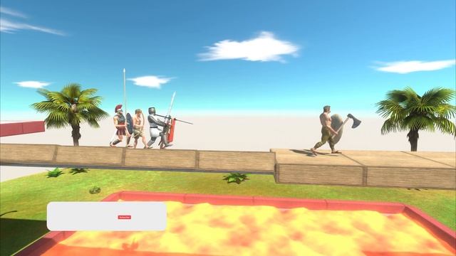 Don't Fall into the Lava Pool - Animal Revolt Battle Simulator смотреть онлайн