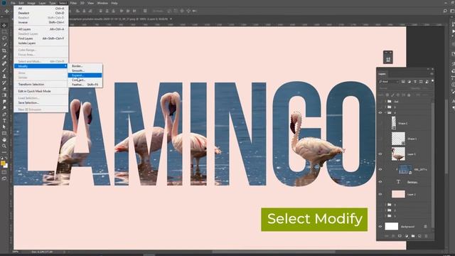 How to make a clipping mask on text in Photoshop | Bisakhadatta.com смотреть онлайн