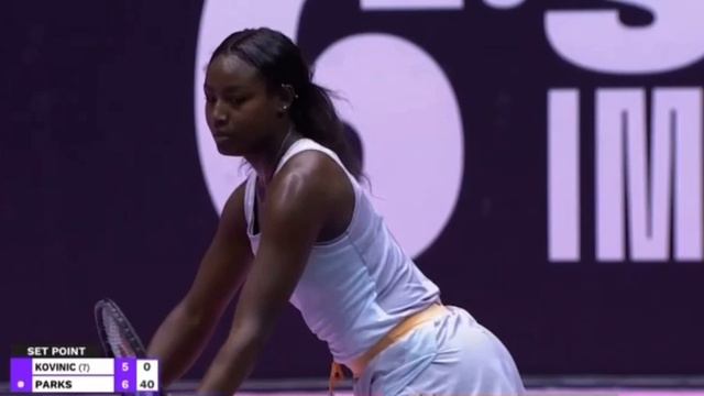 Alycia Parks 🇺🇸 vs Danka Kovinic 🇲🇪Live WTA Tennis Coverage Lyon Quarterfinal смотреть онлайн