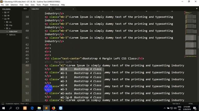Bootstrap 4 Margin css class | Freelancer Alhaj | Bangla Bootstrap 4 смотреть онлайн