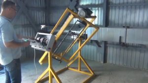 Ротационный станок для пустотелого литья