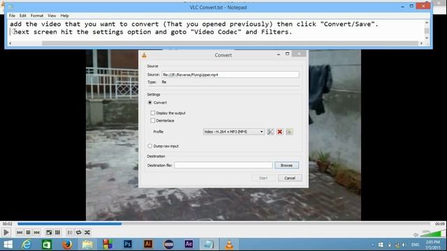 How to Rotate A Video in VLC Media Player [Permanently] смотреть онлайн