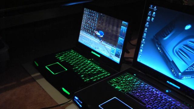 Alienware M14X R1 vs M17X R2 vs M18x R2 смотреть онлайн