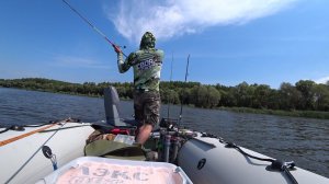 ЖАРА +35 Рыбалка на Оке ловля на отводной поводок