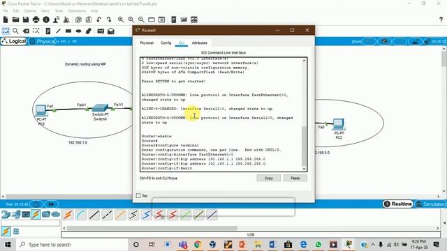v#8||How to use Dynamic routing using RIP CCN Networking in Urdu/Hindi смотреть онлайн