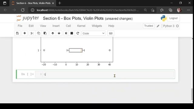 Data Visualization using matplotlib - Section 6: Box Plots, Violin Plot смотреть онлайн