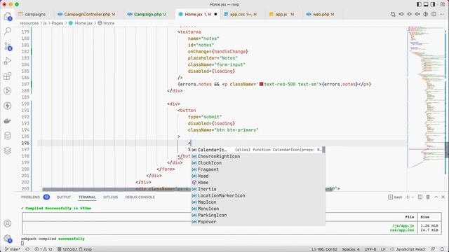Building RSVP with Laravel, Inertia, React - P7 Final - Store data смотреть онлайн