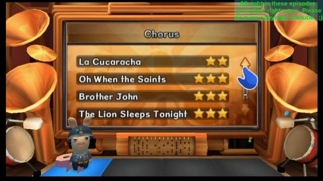 Raving Rabbids Travel In Time - All singing side games смотреть онлайн
