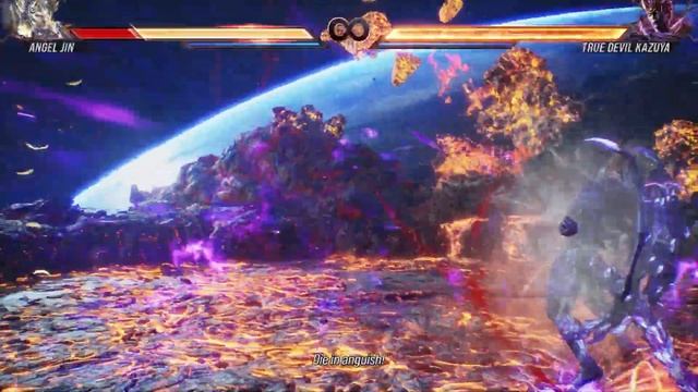 Tekken 8 - Final Boss Angel Jin vs True Devil Kazuya (4K60FPS) смотреть онлайн