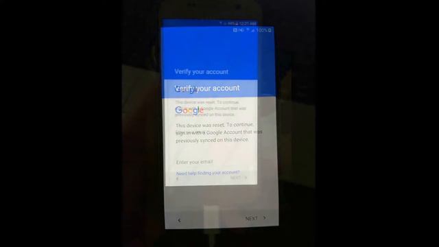 Remove Google Account FRP On Samsung Galaxy S7 Verizon G930V K