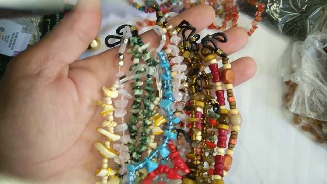 мои покупки, держатели для очков,сумка из бусин. смотреть онлайн