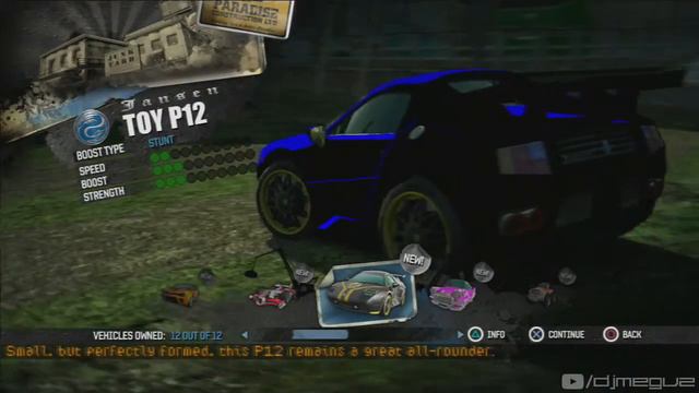 Burnout Paradise - PS3 new custom colors showcase смотреть онлайн