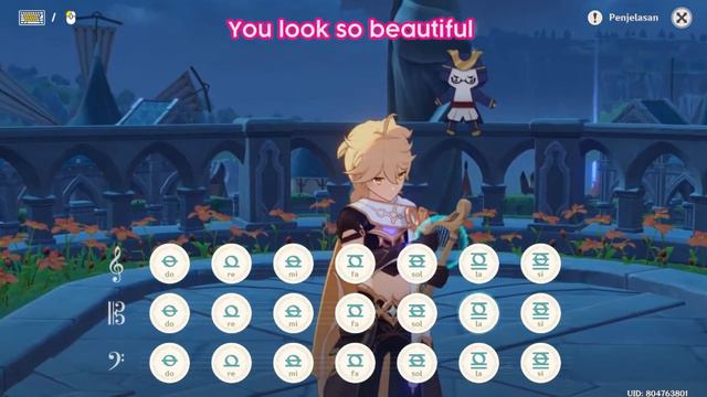 BEAUTIFUL in WHITE (Lyre Cover) | Genshin Impact смотреть онлайн