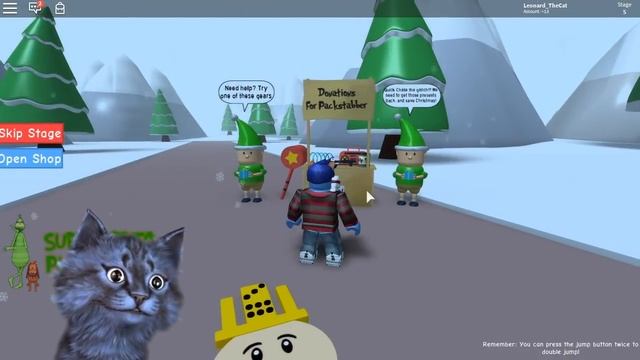 УКРАЛ НОВЫЙ ГОД! / ПОБЕГ ОТ ГРИНЧА в РОБЛОКС / The Grinch Obby! Roblox смотреть онлайн