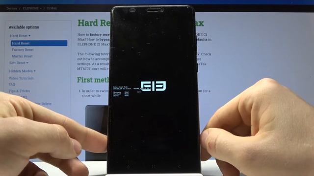 Elephone C1 MAX - Легкая очистка кэша смотреть онлайн