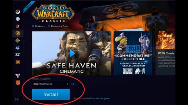 WoW Classic Beta ( Vanilla New World of Warcraft Game 2019 ) смотреть онлайн