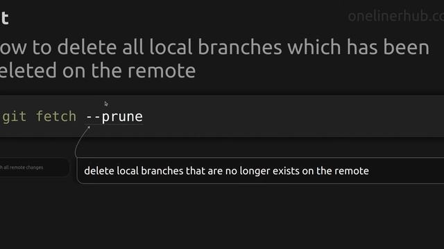 How to delete all local branches which has been deleted on the remote #ffmpeg смотреть онлайн