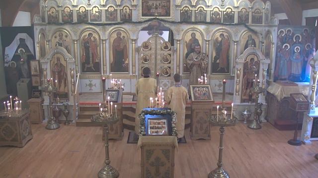 2021.09.11. Усекновение главы Предтечи. Литургия. смотреть онлайн