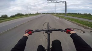 Побил рекорд по станту на велике ( 4.4 км )