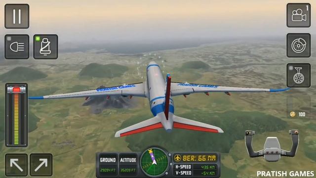 Flight Sim 2018 - New Airplane Unlocked | Airplane Simulator Games - Android GamePlay & Walkthrough