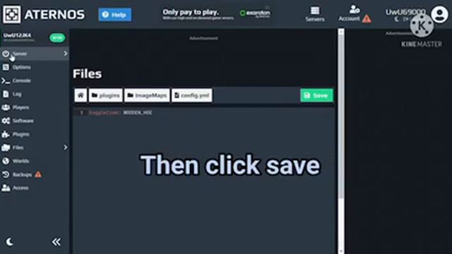How to add image to map mod in Aternos Minecraft servers?!?!?!?! (Minecraft Tutorial) смотреть онлайн