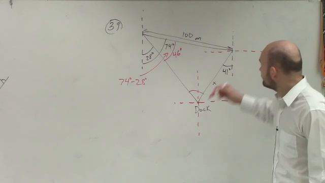 Applying the law of sines to solve a word problem смотреть онлайн