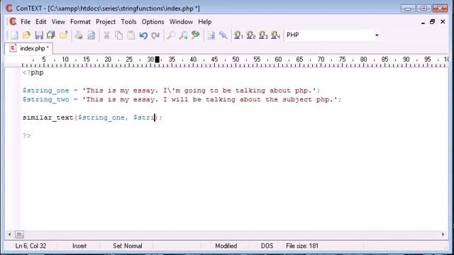 Beginner PHP Tutorial - 36 of 200 - String Functions Part 3 (www.dynamicwebart.com) смотреть онлайн