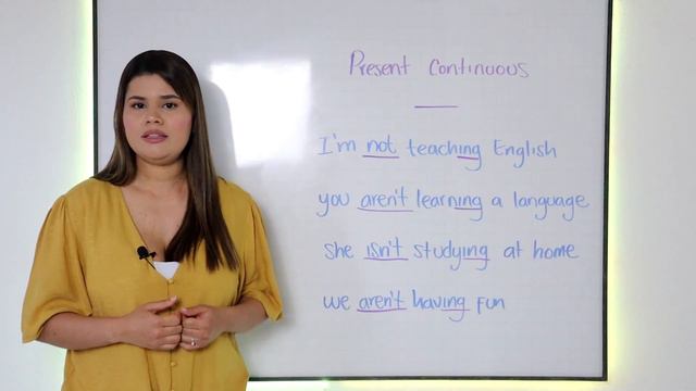 PRESENT CONTINUOUS - Aprende a usar el presente continuo en inglés | Curso de Inglés | Lección 11 смотреть онлайн