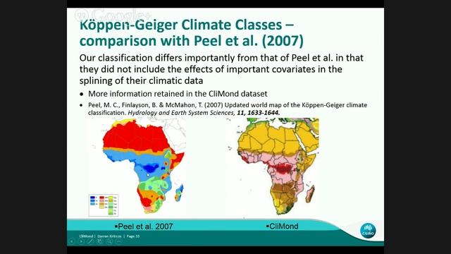 11th Global Online Seminar in Biodiversity Informatics: CliMond смотреть онлайн