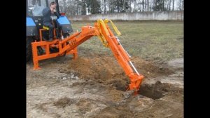 Навесной экскаватор БЛ 21 360