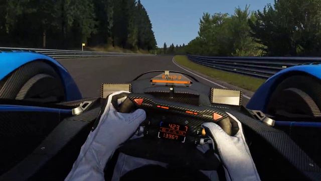 VR - Fastest Car on the Nordschleife! Redbull X2010 S1 - Assetto Corsa смотреть онлайн